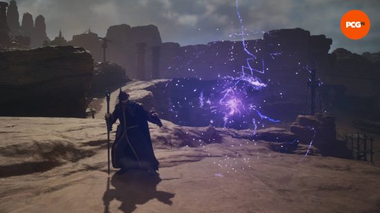 The Thundermine Dragon's Dogma 2 Sorcerer skill deploys an electrical mine.